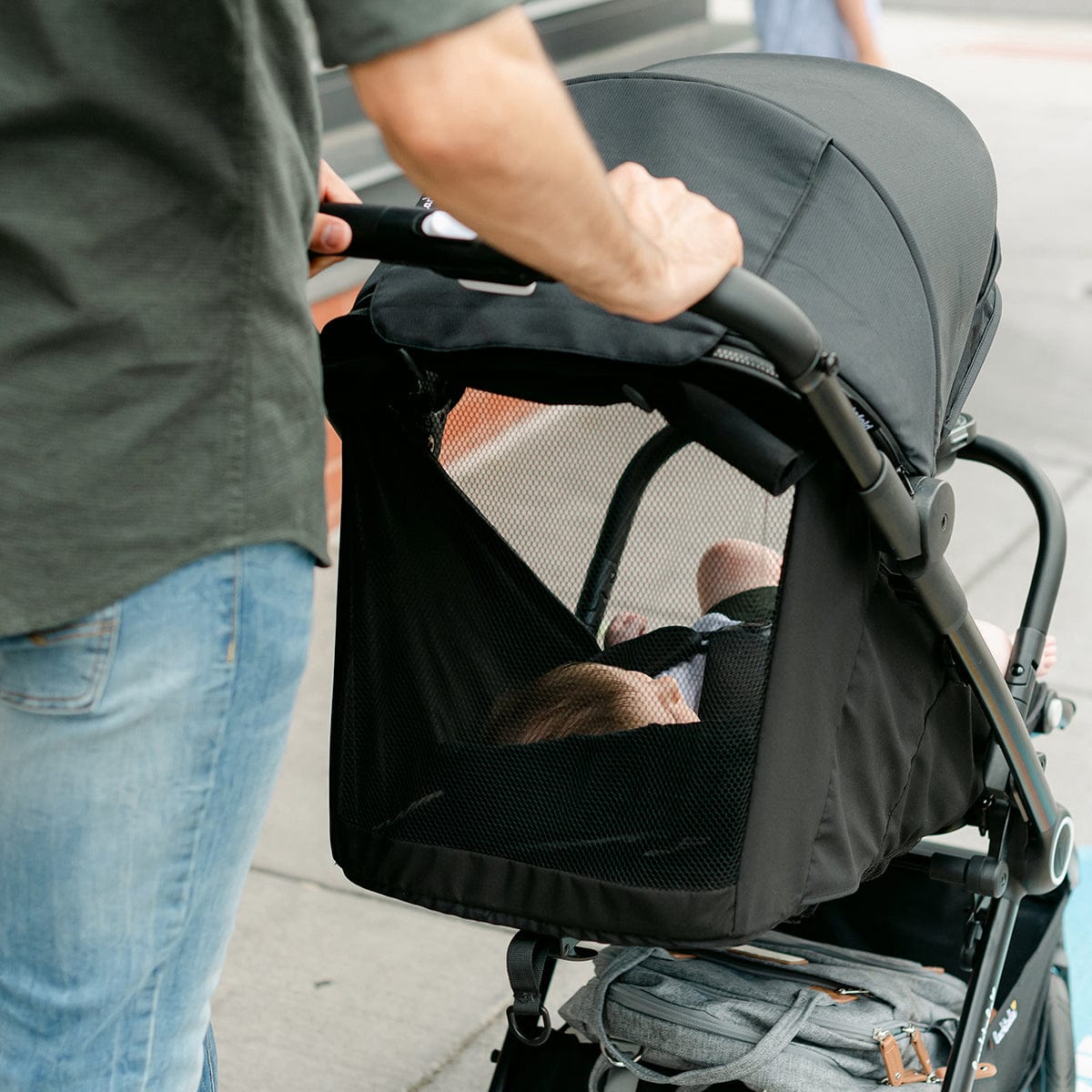 Larktale Autofold Stroller - Clovelly Yellow - LK40015