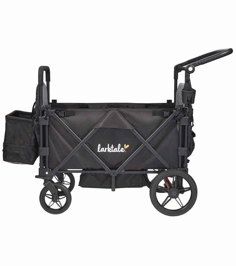 Larktale Caravan (3 Seater) Stroller Wagon Complete Bundle - Byron Black / Clovelly Yellow - 3SEAT-LK50007-LK50506