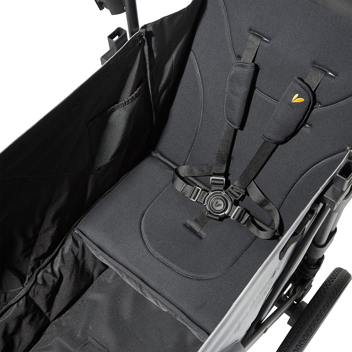 Larktale Caravan V2 (2 Seater) Stroller Wagon - Gray/Blue - LK50001