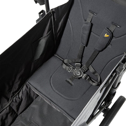 Larktale Caravan V2 (2 Seater) Stroller Wagon - Gray/Blue - LK50001