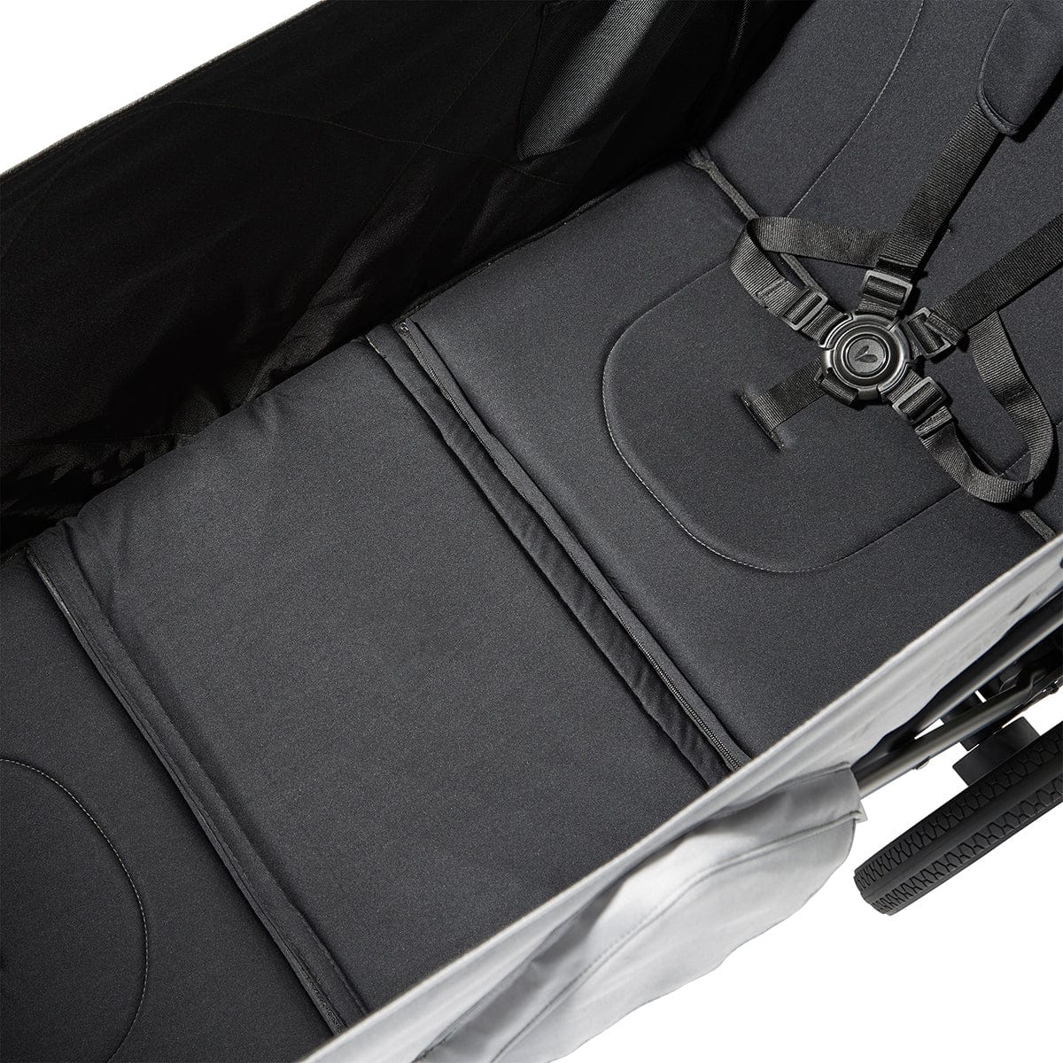 Larktale Caravan V2 (2 Seater) Stroller Wagon - Gray/Blue - LK50001