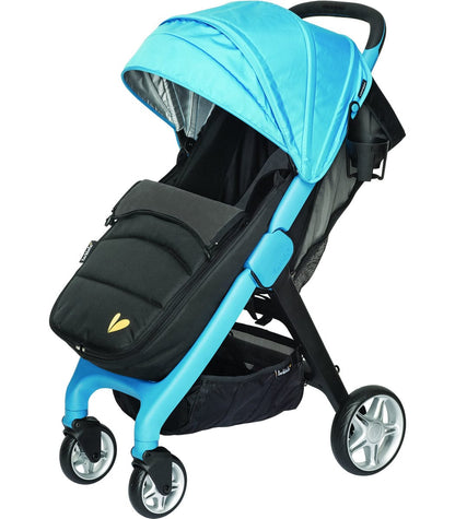 Larktale Chit Chat Compact Stroller Winter Bundle - Cottesloe Cream / Black - LK10002-LK10500-LK00501