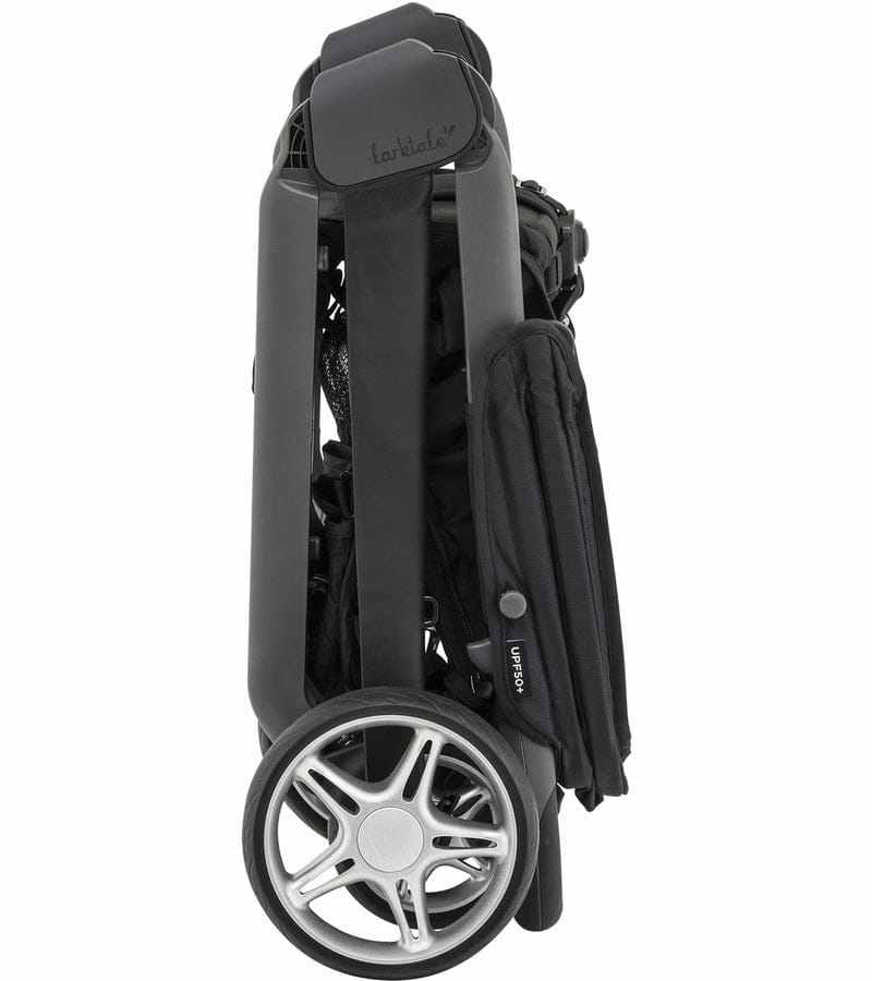 Larktale Chit Chat Compact Stroller Winter Bundle - Mornington Grey / Black - LK10000-LK10500-LK00501