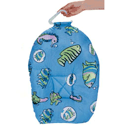 Leachco Safer Bather Infant Bath Pad in Blue Fish - 108-BF