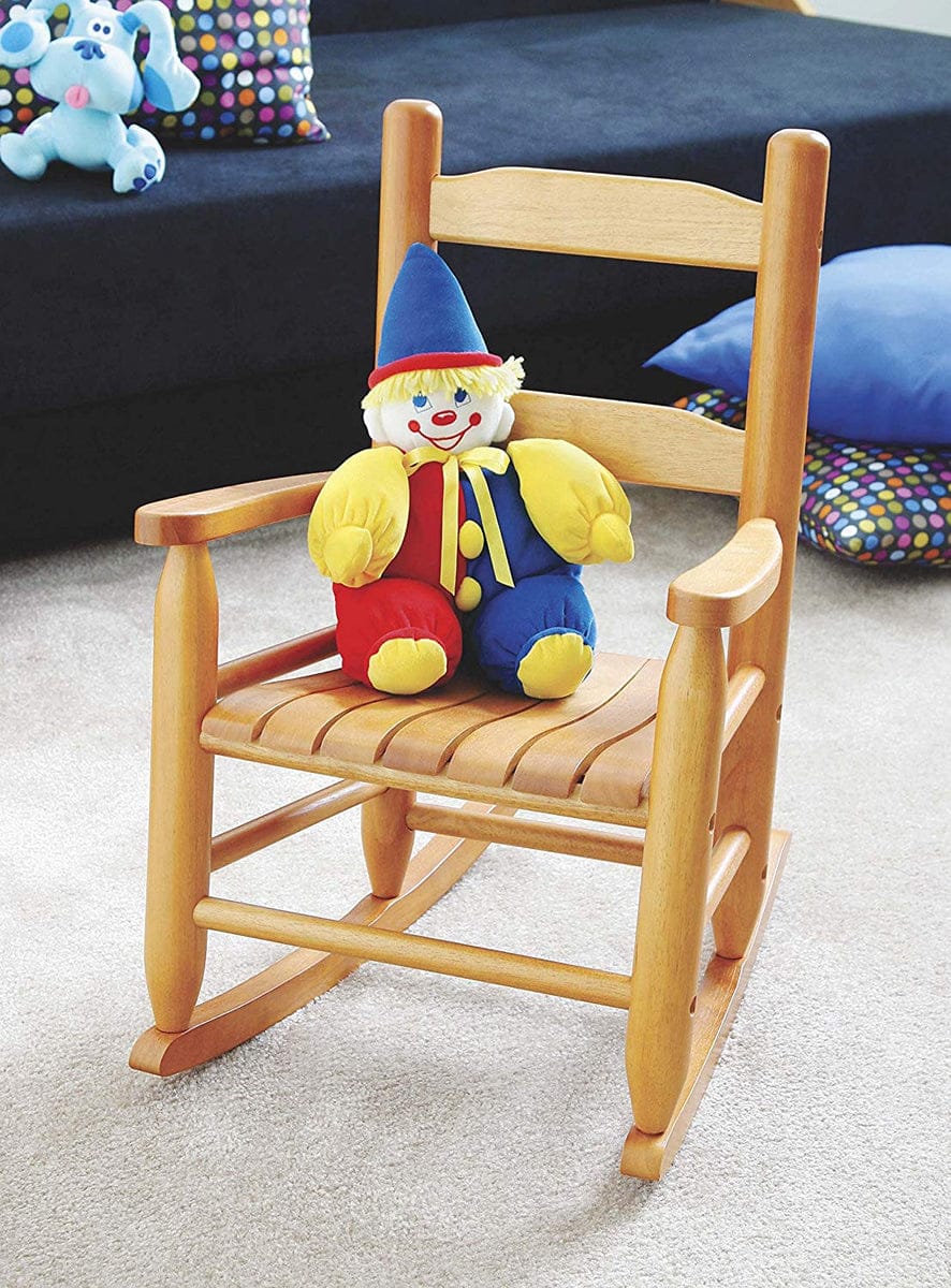 Lipper International Child's Rocking Chair - Natural - 555-LI