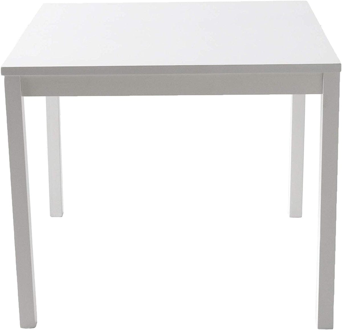 Lipper International Child's Square Table - White - 585W