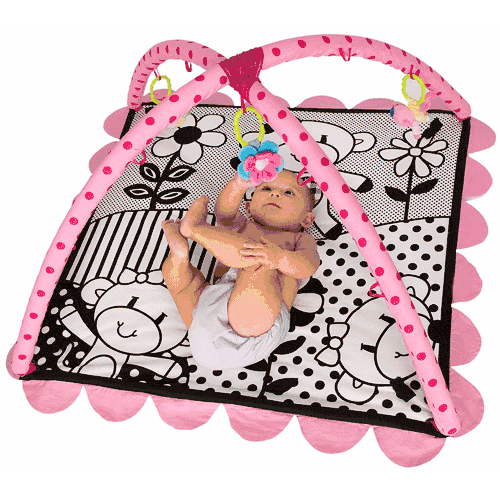 Little Miss Matched Monkey 5 Piece Crib Bedding Set - LM100BED4