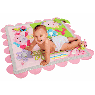 Little Miss Matched Monkey 5 Piece Crib Bedding Set - LM100BED4