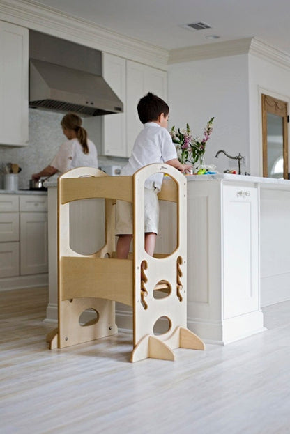 Little Partners Learning Tower - Natural