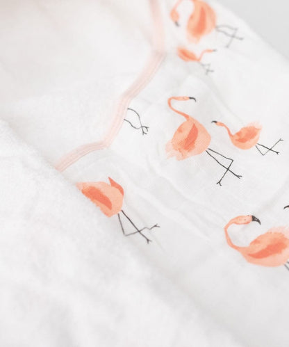 Little Unicorn Cotton Big Kid Hooded Towel - Pink Ladies - UH0219