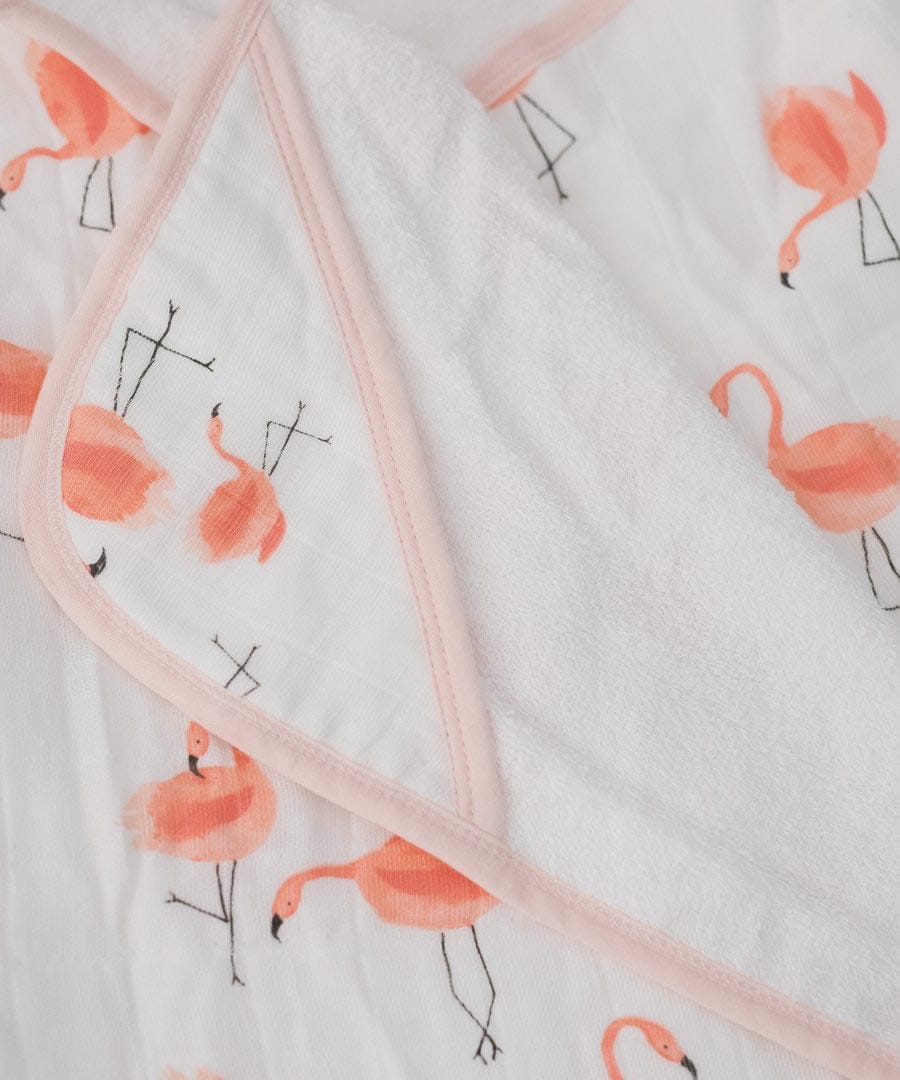 Little Unicorn Cotton Big Kid Hooded Towel - Pink Ladies - UH0219