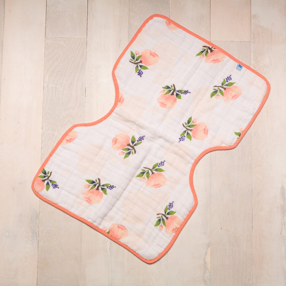 Little Unicorn Cotton Burp Cloth - Watercolor Rose - UF0401