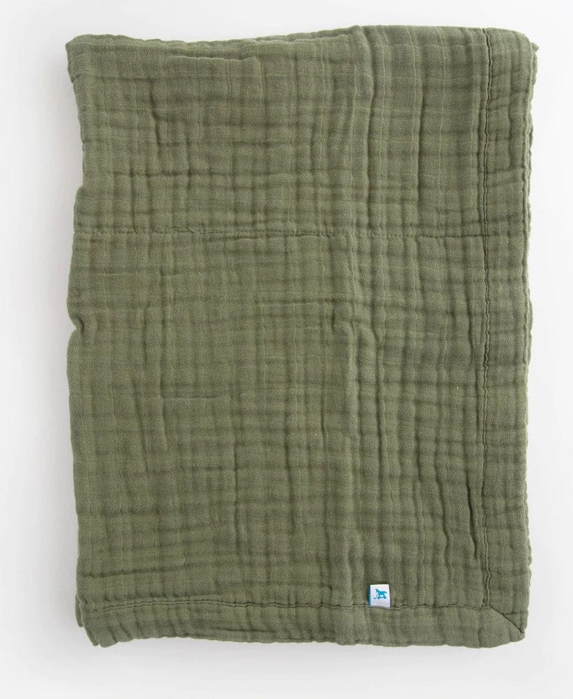 Little Unicorn Cotton Muslin Baby Quilt - Fern - UB2113