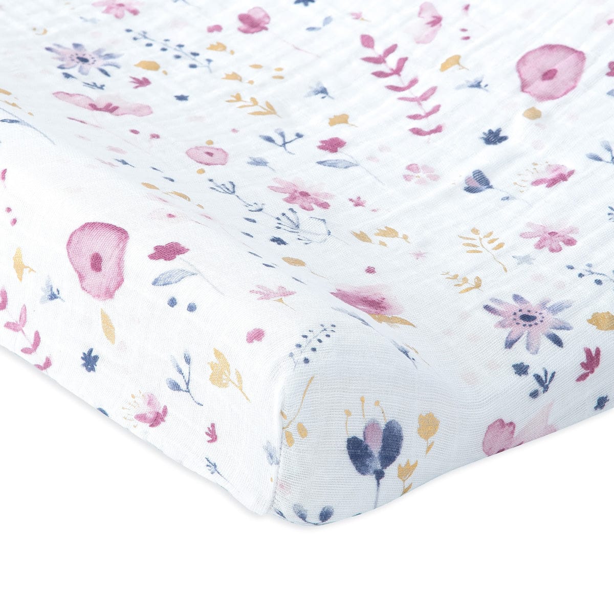 Little Unicorn Cotton Muslin Changing Pad Cover - Fairy Garden - UN0523