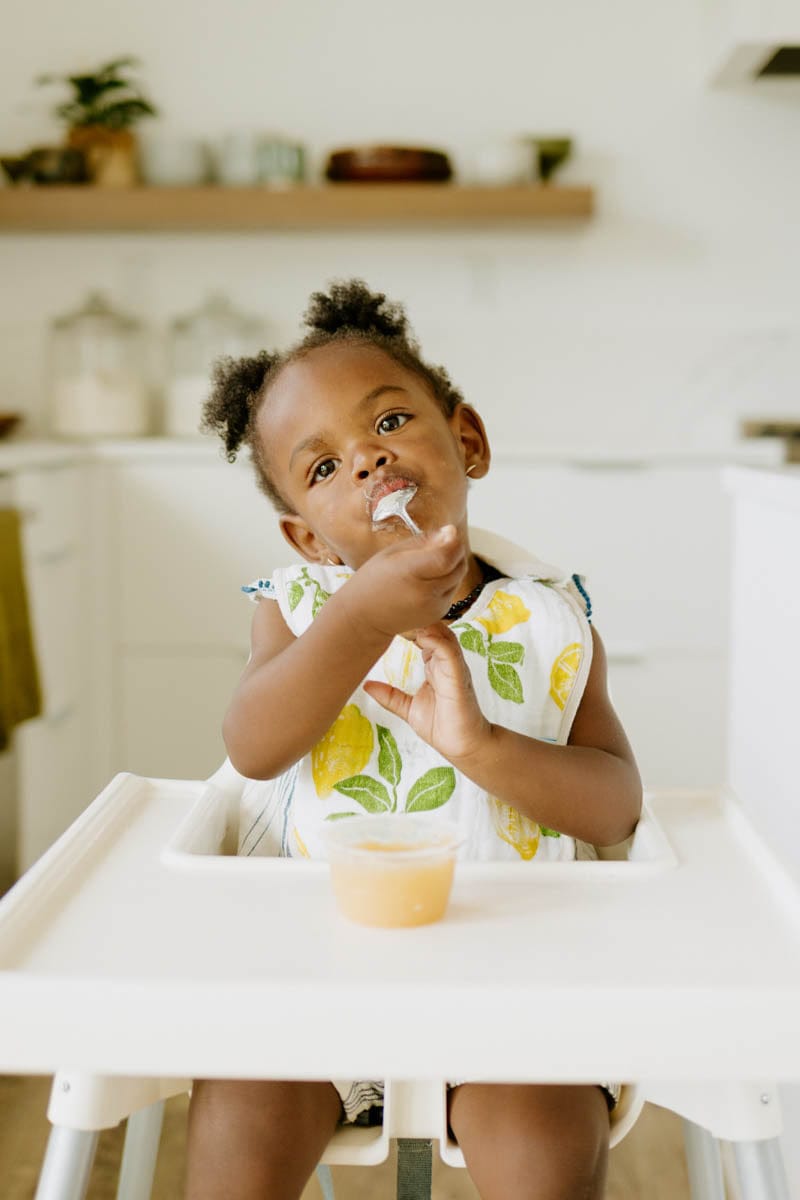 Little Unicorn Cotton Muslin Classic Bib 3 Pack - Fruit Stand - UF0024