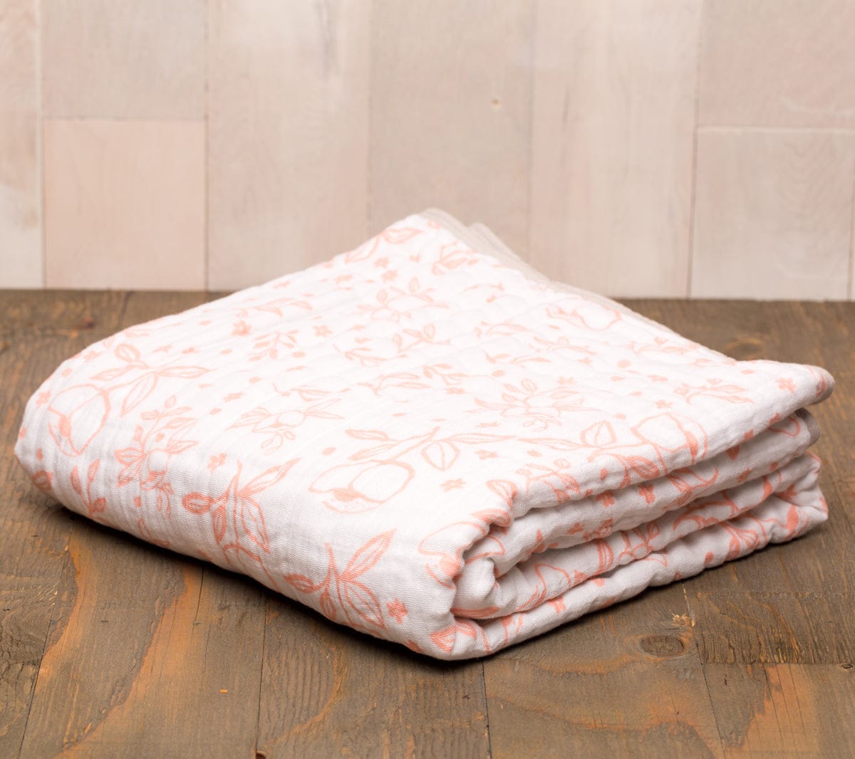 Little Unicorn Cotton Muslin Quilt - Garden Rose - UB0206