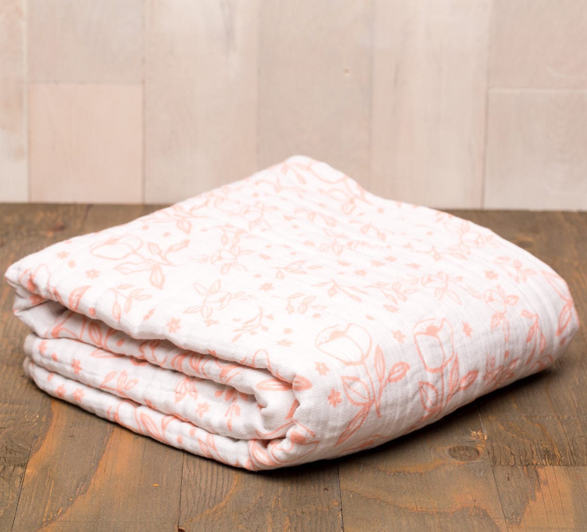 Little Unicorn Cotton Muslin Quilt - Garden Rose - UB0206