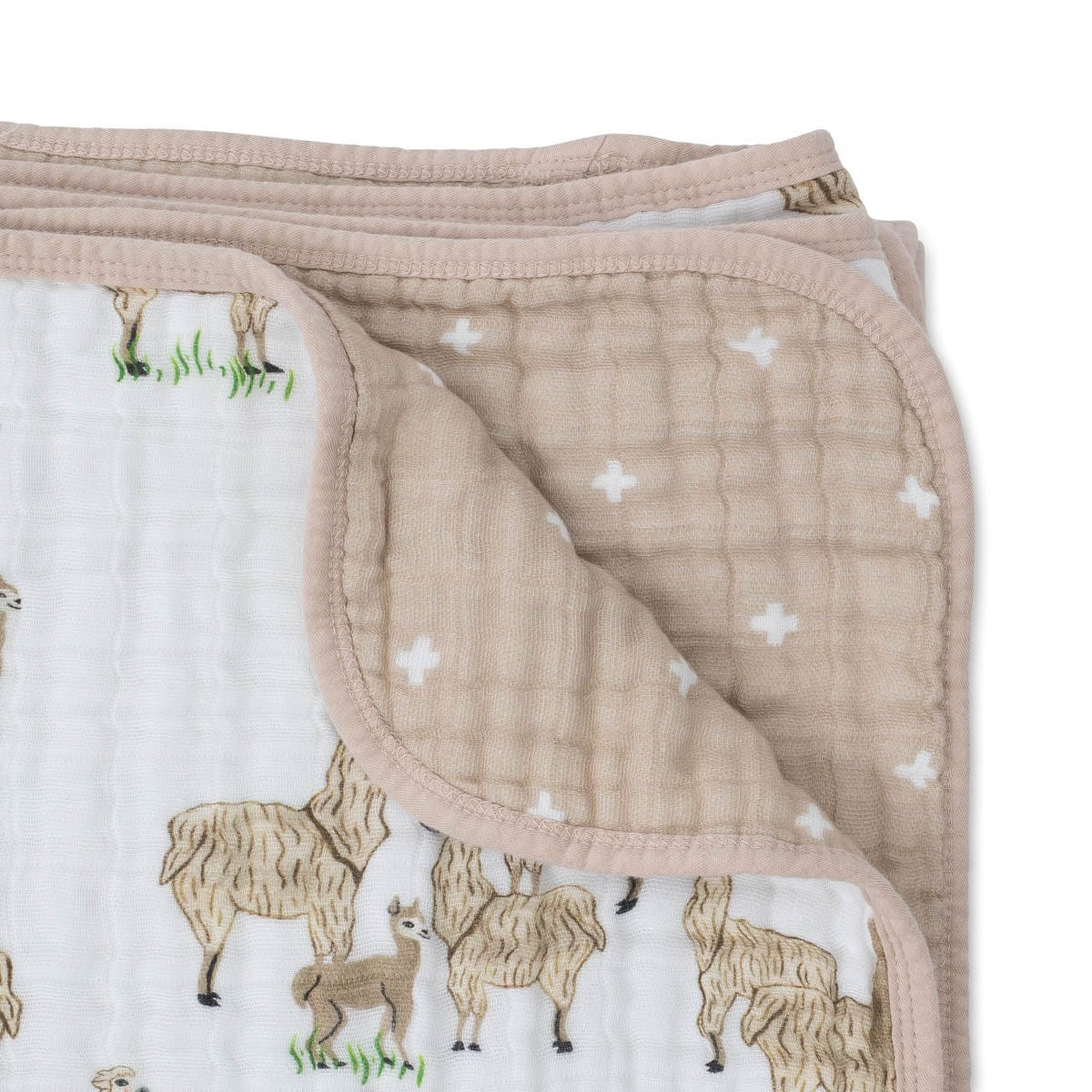 Little Unicorn Cotton Muslin Quilt - Llama Llama - UB0271