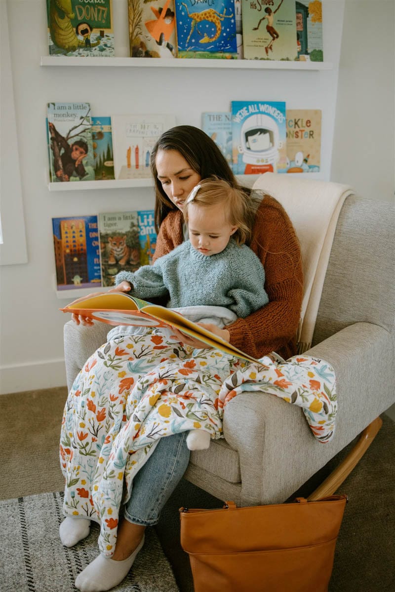 Little Unicorn Cotton Muslin Quilt - Meadow - UB0268