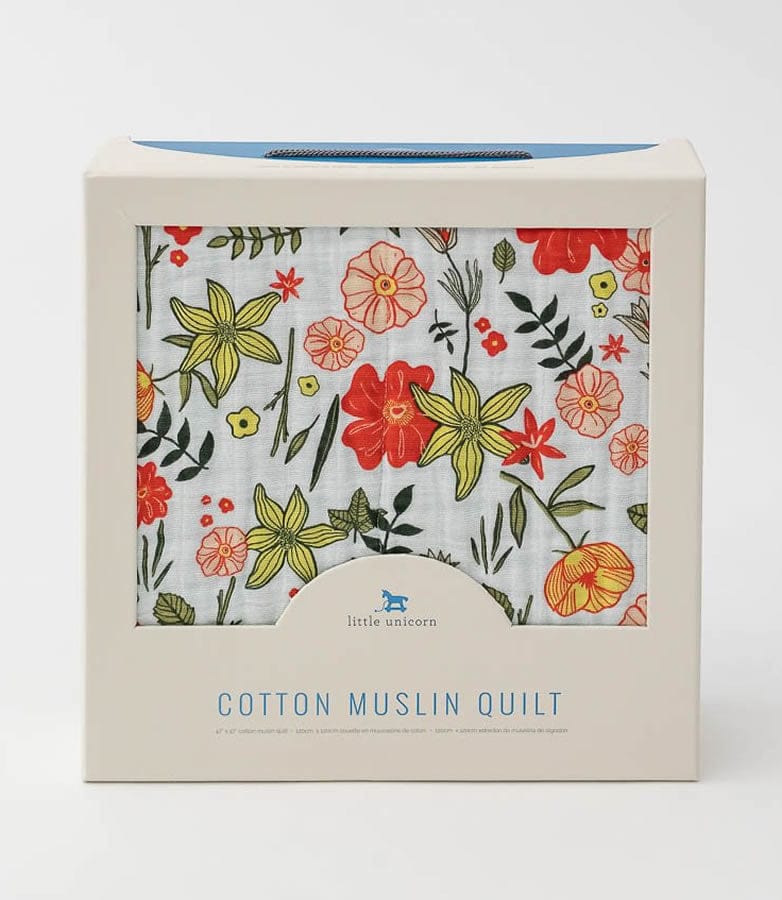 Little Unicorn Cotton Muslin Quilt - Primrose Patch - UB0264