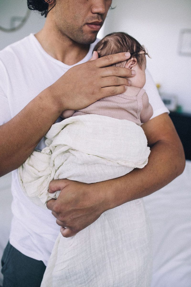 Little Unicorn Cotton Muslin Swaddle 3 Pack - Fern - UB0039