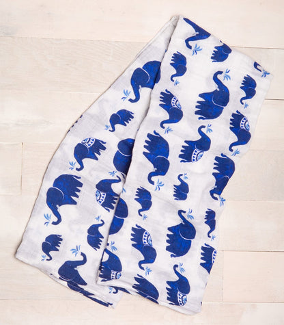 Little Unicorn Cotton Muslin Swaddle 3-Pack - Indie Elephant