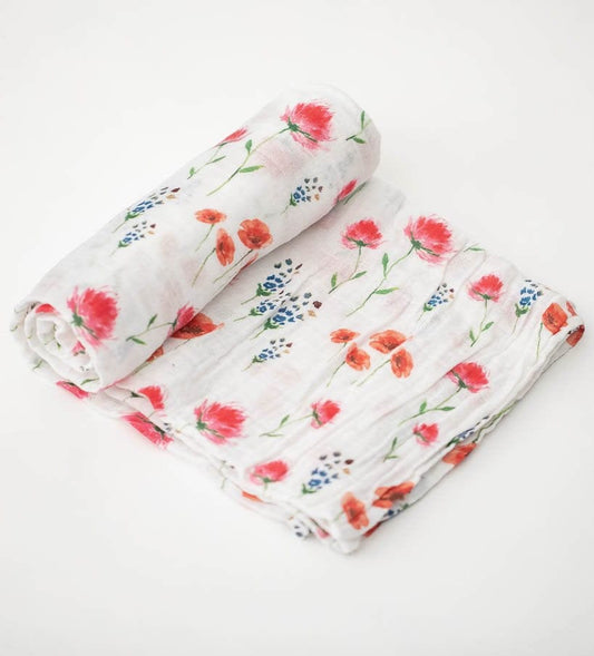 Little Unicorn Cotton Muslin Swaddle 3 Pack - Wild Mums - UB0034