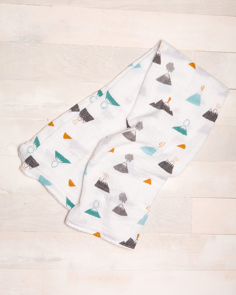 Little Unicorn Cotton Muslin Swaddle - Lava Lava
