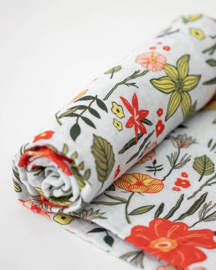 Little Unicorn Cotton Muslin Swaddle - Primrose Patch - UB01A7
