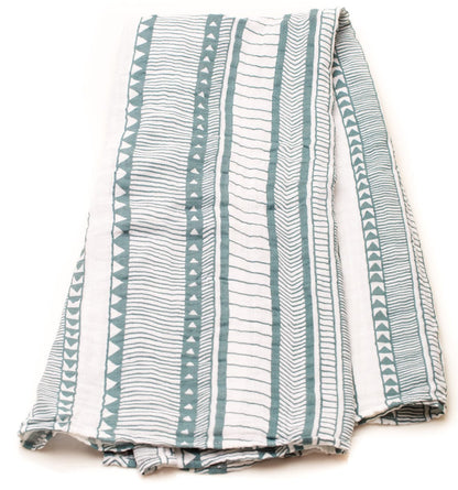 Little Unicorn Cotton Muslin Swaddle - Santa Fe - UB0131