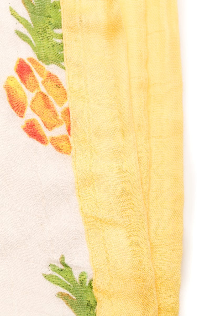 Little Unicorn Deluxe Muslin Quilt - Pineapple - UB0606