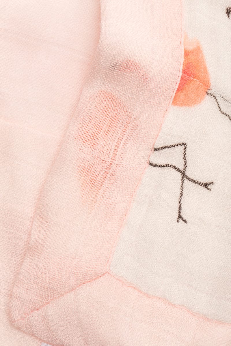 Little Unicorn Deluxe Muslin Quilt - Pink Ladies - UB0607