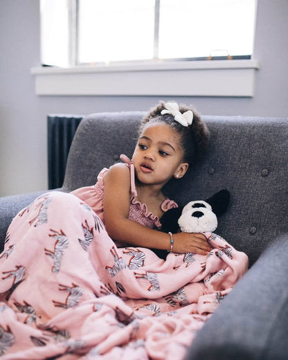 Little Unicorn Deluxe Muslin Quilt - Zebra