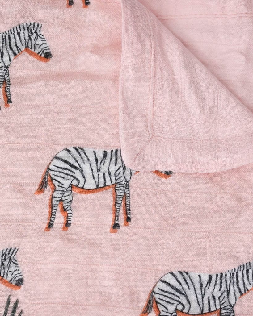 Little Unicorn Deluxe Muslin Quilt - Zebra