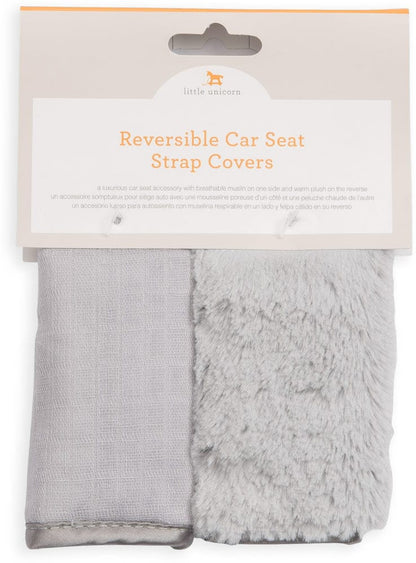 Little Unicorn Reversible Strap Covers - Grey