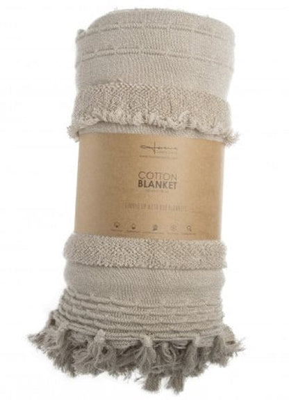 Lorena Canals Air Knitted Blanket - Dune White (4'2" x 5') - BLC-AIR-DWH