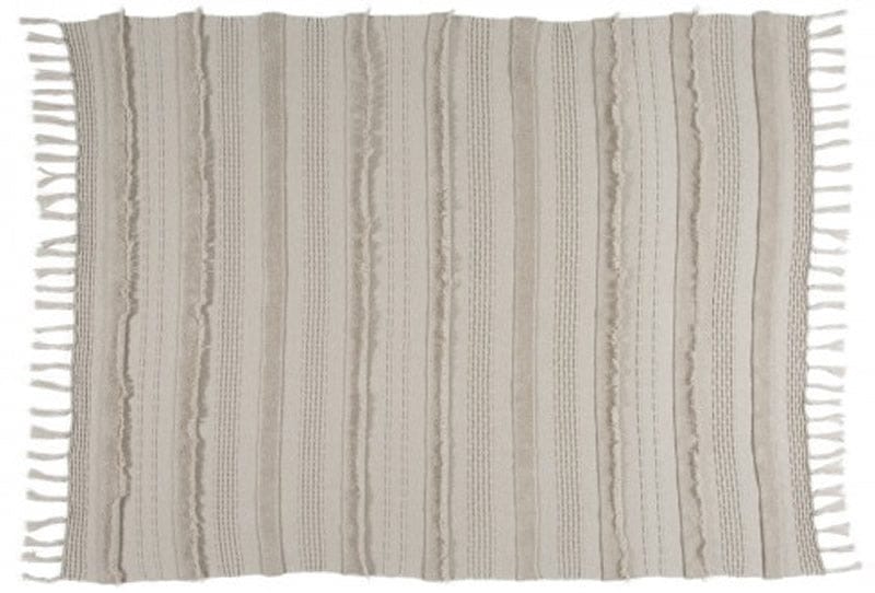 Lorena Canals Air Knitted Blanket - Dune White (4'2" x 5') - BLC-AIR-DWH