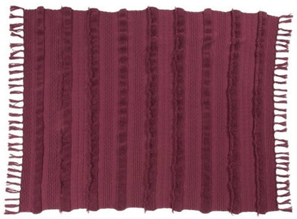 Lorena Canals Air Knitted Blanket - Savannah Red (4'2" x 5') - BLC-AIR-SAVR