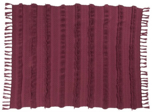 Lorena Canals Air Knitted Blanket - Savannah Red (4'2" x 5') - BLC-AIR-SAVR