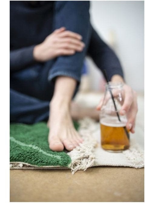 Lorena Canals Air Rug - Dune White (5'7" x 8') - C-AIR-NAT-L