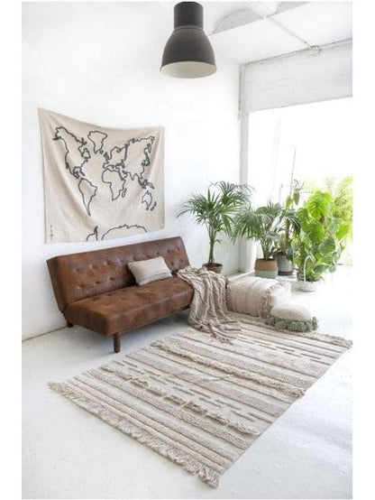 Lorena Canals Air Rug - Dune White (5'7" x 8') - C-AIR-NAT-L