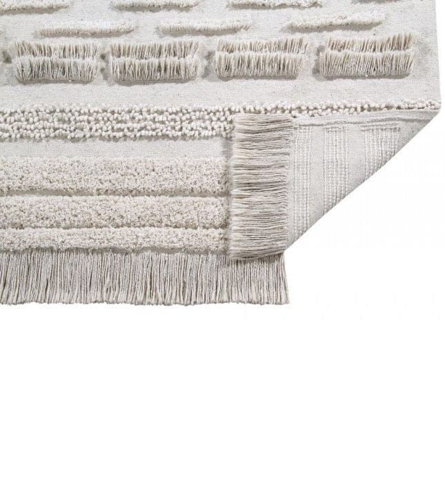 Lorena Canals Air Rug - Dune White (5'7" x 8') - C-AIR-NAT-L