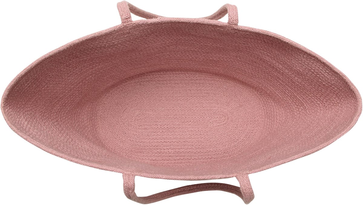 Lorena Canals Basket Cistell - Ash Rose - Small (1'1" x 4") - BSK-CIS-ASH-S