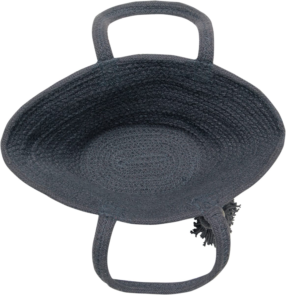 Lorena Canals Basket Cistell - Dark Grey - Small (1'1" x 4") - BSK-CIS-DGR-S