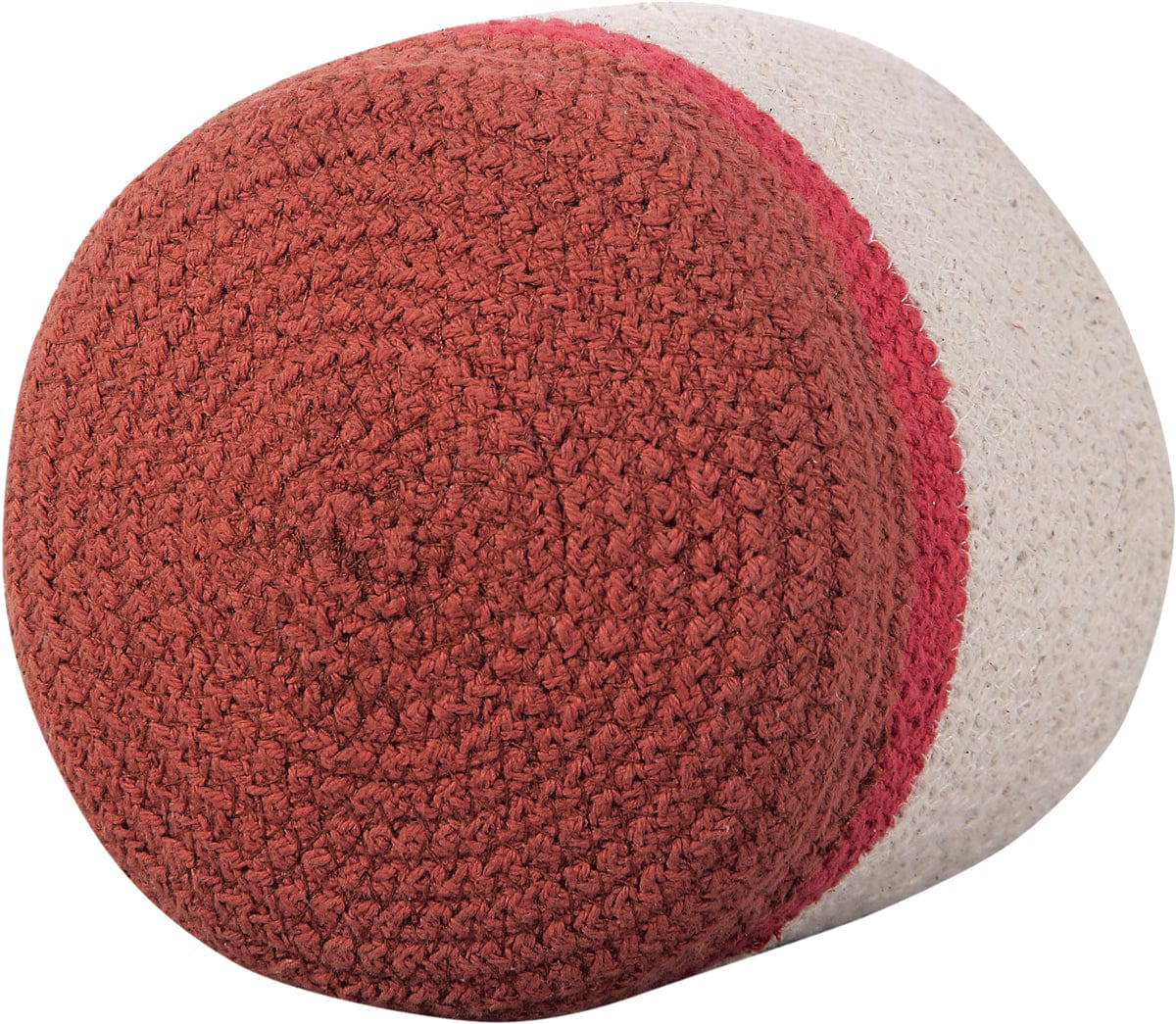 Lorena Canals Basket Mini Tricolor - Natural (6" x 6") - BSK-TRIC-NAT