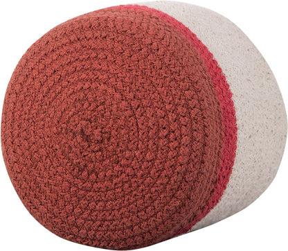 Lorena Canals Basket Mini Tricolor - Natural (6" x 6") - BSK-TRIC-NAT