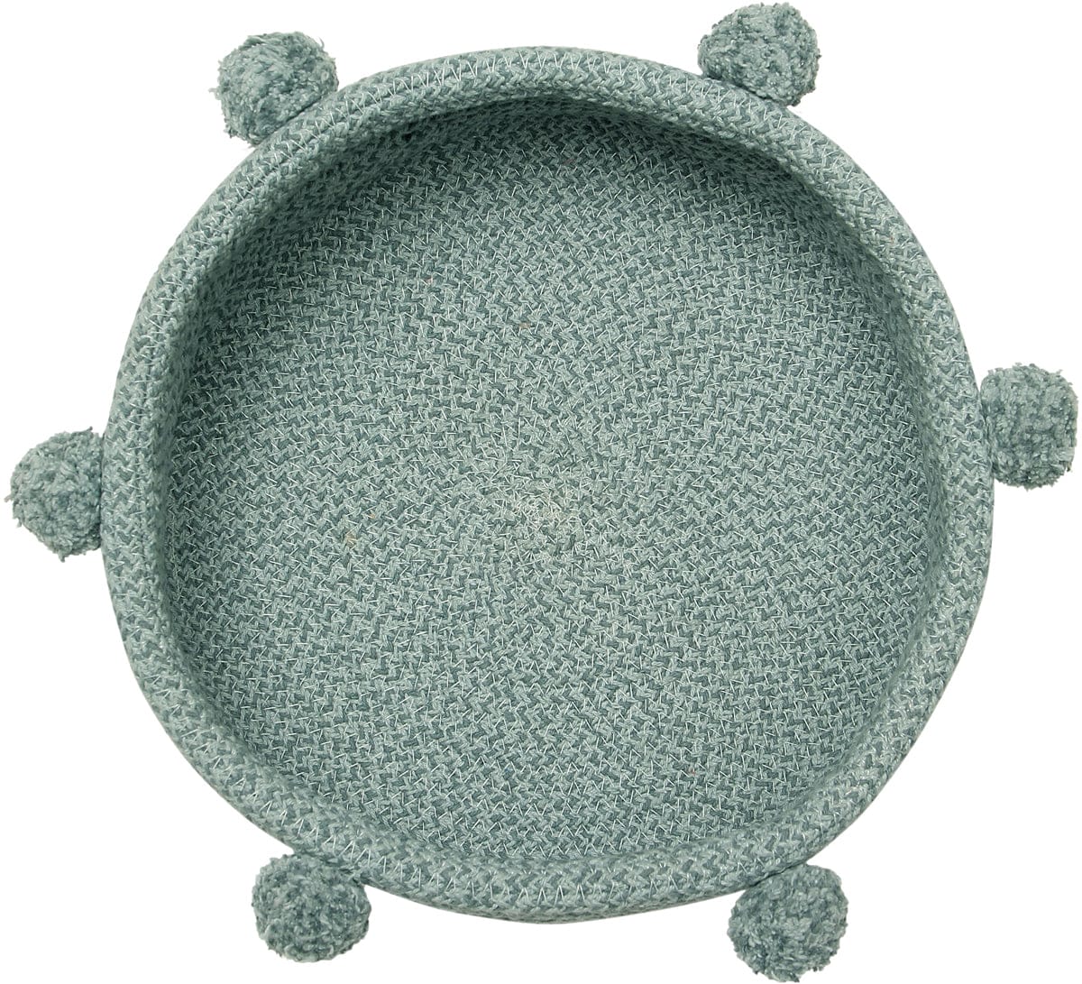 Lorena Canals Basket Tray - Vintage Blue (1'x 1') - BSK-TRAY-VB