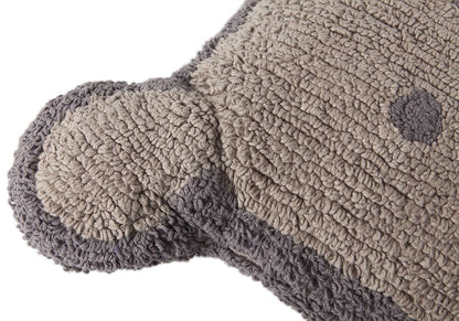 Lorena Canals Bear Cushion - Dark Grey (1'9" x 1'1") - SC-BE-L/GR