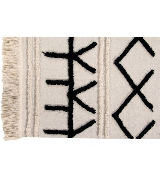 Lorena Canals Bereber Rug - Canvas, Medium (4'7" x 6'7") - C-BER-CANV-M