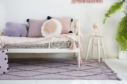 Lorena Canals Bereber Rug - Wood Rose (4' 7'' x 6' 7'') - C-BER-WOOD